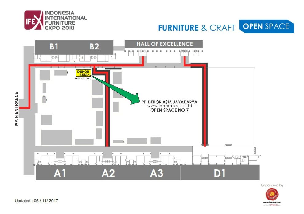 UPCOMING EXPO PARTICIPANT INDONESIA INTERNATIONAL FURNITURE EXPO 2018